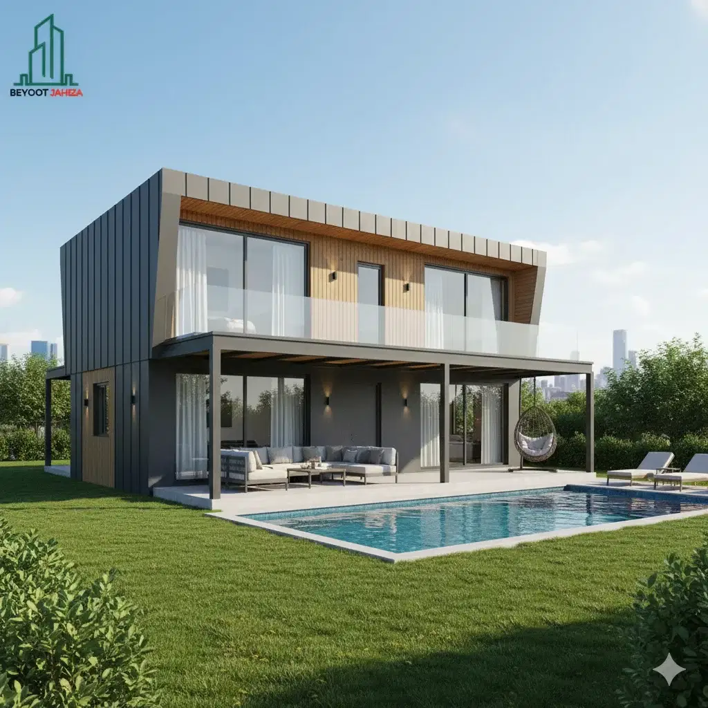 بيوت جاهزة خاصة بالاستراحات والشاليهات