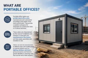 Portable office cabins